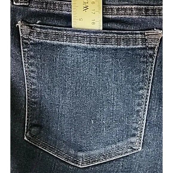 Lee Riders Size 6M Blue Mid Rise‎ Capri Straight Leg Denim Womens - Picture 15 of 16